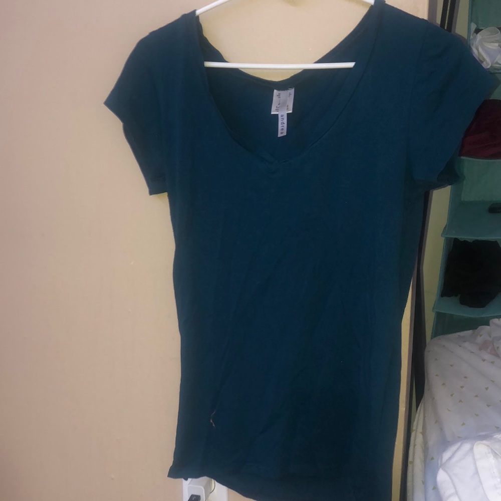 Turquoise shirt